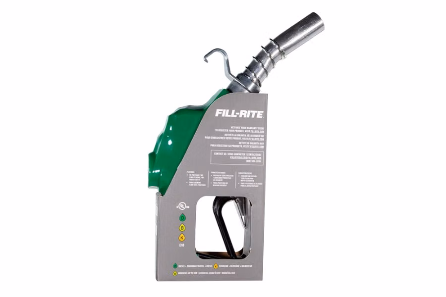 Fill-Rite SD Series Green Automatic Diesel Spout Nozzle