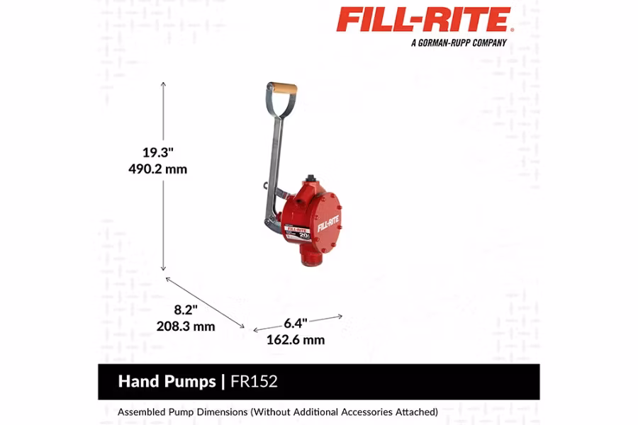 Fill-Rite Fuel Transfer Pump with Nozzle Spout