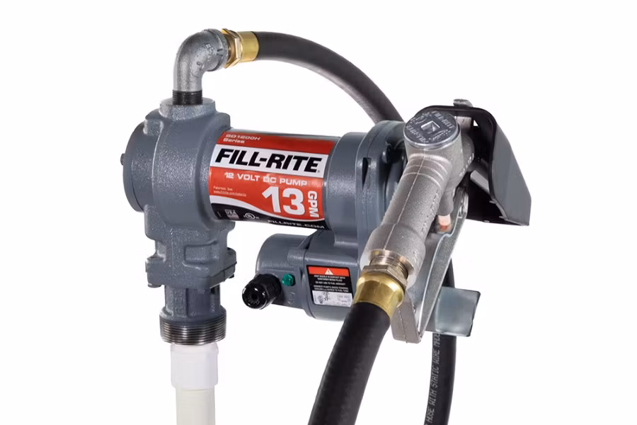 11719-fill-rite-12v-dc-13-gpm-fuel-transfer-pump-with-nozzle-1.jpg Fill-Rite 12V DC 13 GPM Fuel Transfer Pump with Nozzle
