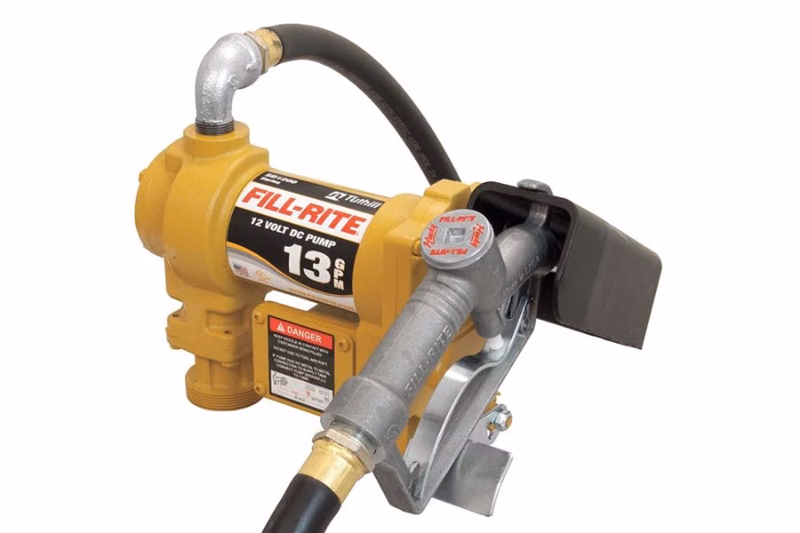 FILL-RITE Rotary Vane Pump, 1/4 HP, 12V DC