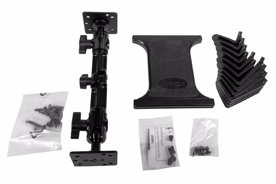 Arkon Mounts Heavy-Duty Tablet Wall Drill-Base Mount with 8" Arm