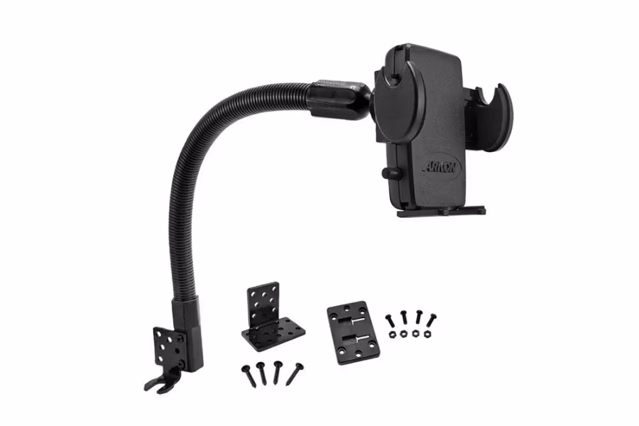 1181-arkon-mounts-car-or-truck-seat-rail-or-floor-mega-grip-phone-holder-mount-for-iphone-galaxy-and-note-1.jpg Arkon Mounts Car or Truck Seat Rail or Floor Mega Grip Phone Holder Mount for iPhone, Galaxy, and Note