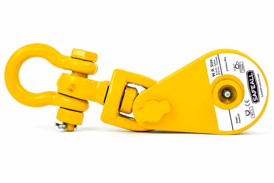 SafeAll Snatch Block with Swivel Shackle