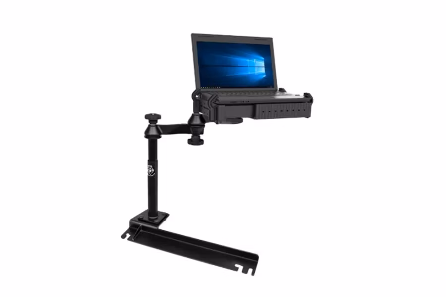RAM Mounts No-Drill Laptop Mount for 2010 to 2013 Ford Dodge and Chrysler