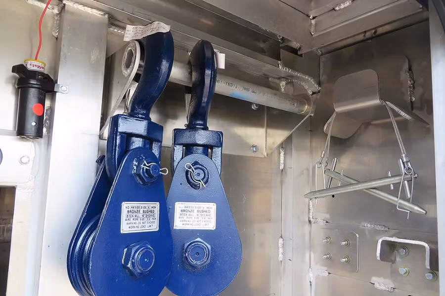 Zip's Custom Aluminum Snatch Block Bracket