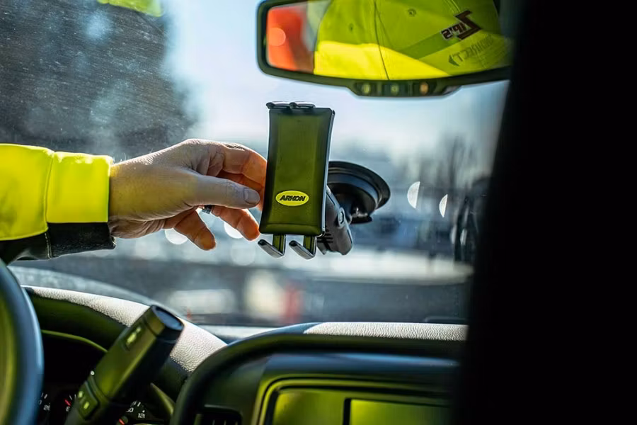 Arkon Mounts Slim-Grip Ultra Windshield Mount for iPhone, Galaxy, Note, iPad and more
