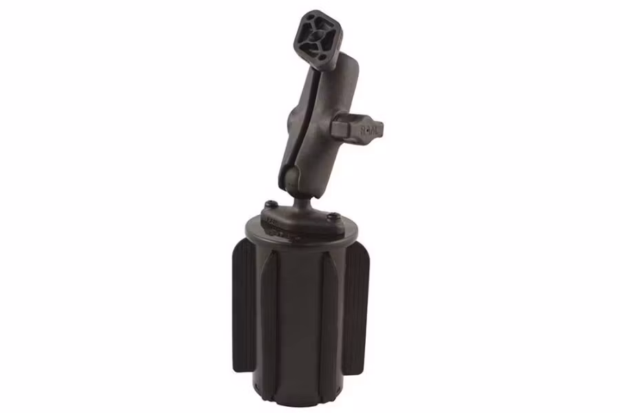 RAM Mounts RAM-A-CAN II Universal Cup Holder Base with Double Ball Mount
