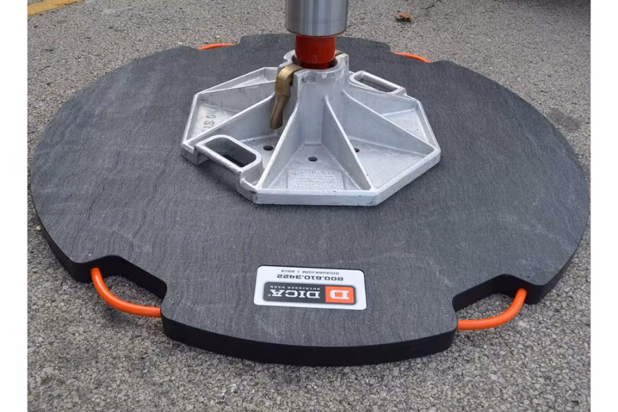 Dica Safety Tech Super Duty Round Outrigger Pads
