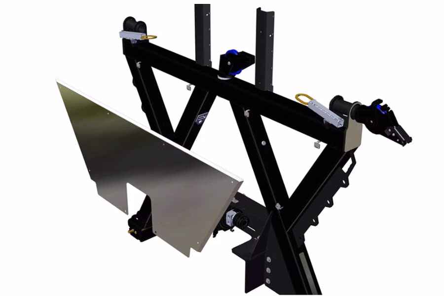In The Ditch Stainless Steel Rear Accent Panel SP8500/SP9000 without Integrated
Controls