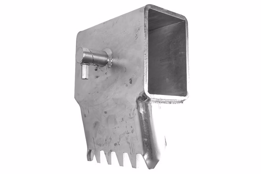Miller Ice Claw Spade Attachment for a Car Carrier Dock Stabilizer Tube