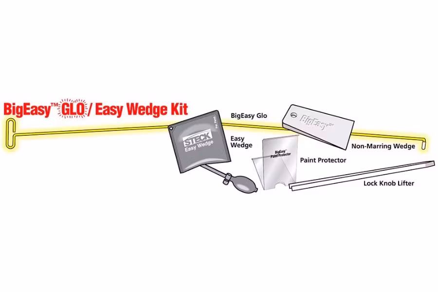 12215-steck-bigeasy-glo-door-tool-kit-w-inflatable-wedge-3.jpg Steck BigEasy Glo Door Tool Kit w/ Inflatable Wedge