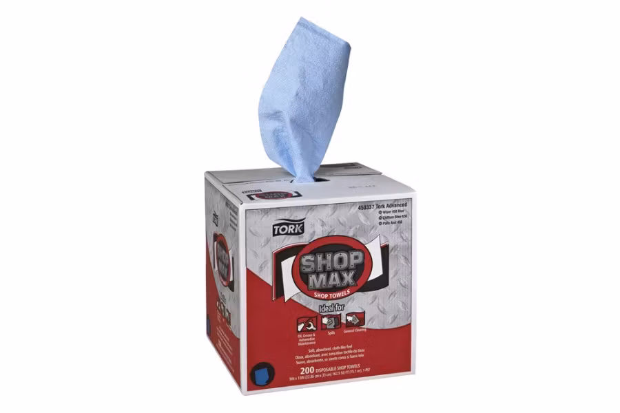 12413-tork-advanced-shopmax-centerfeed-shop-towels-1.jpg Tork Advanced ShopMax Centerfeed Shop Towels