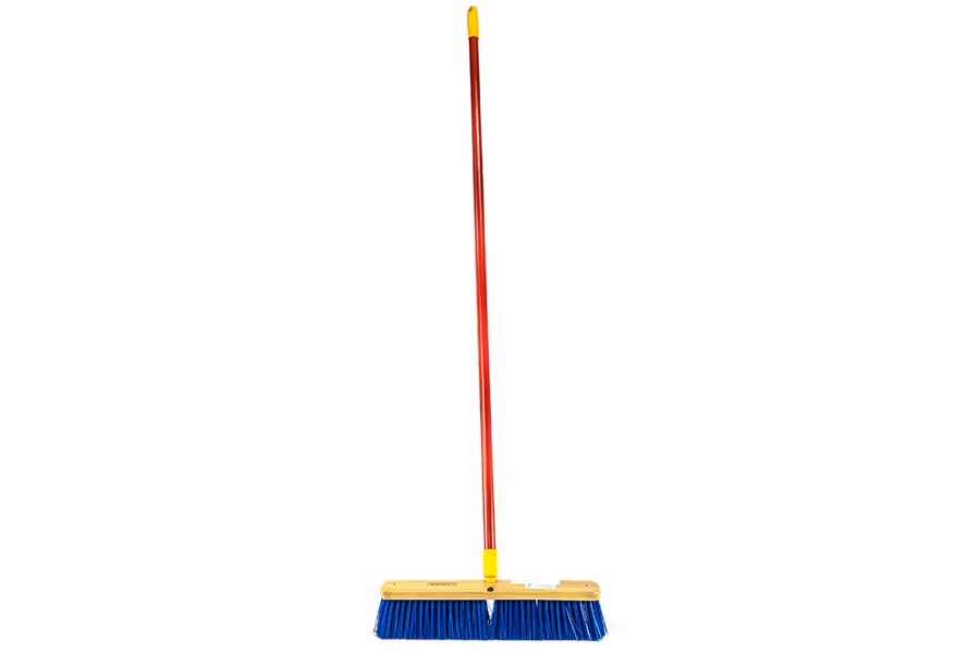 Zip's 18" Wide Broom with 60" Fiberglass Handle