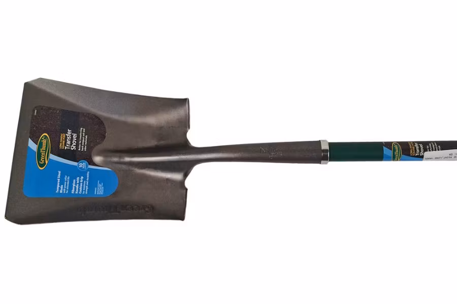 12457-shovel-w-square-point-and-long-fiberglass-handle-1.jpg Shovel w/ Square Point and Long Fiberglass Handle