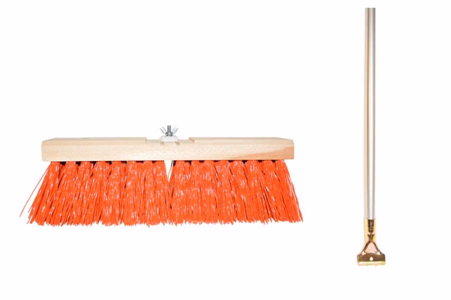 Bruske 16" Heavy Duty Orange Street Broom