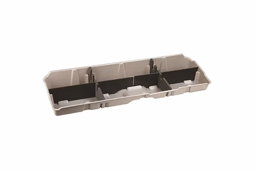 DUHA Black Rear Underseat Storage Solution for 2000-2012 Ford