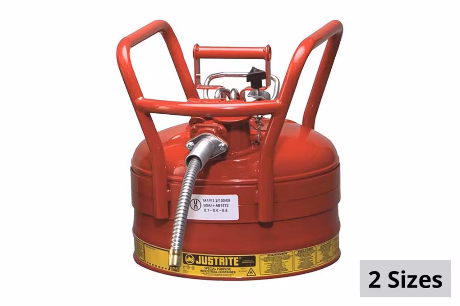 Justrite Manufacturing Type II DOT Safety Can