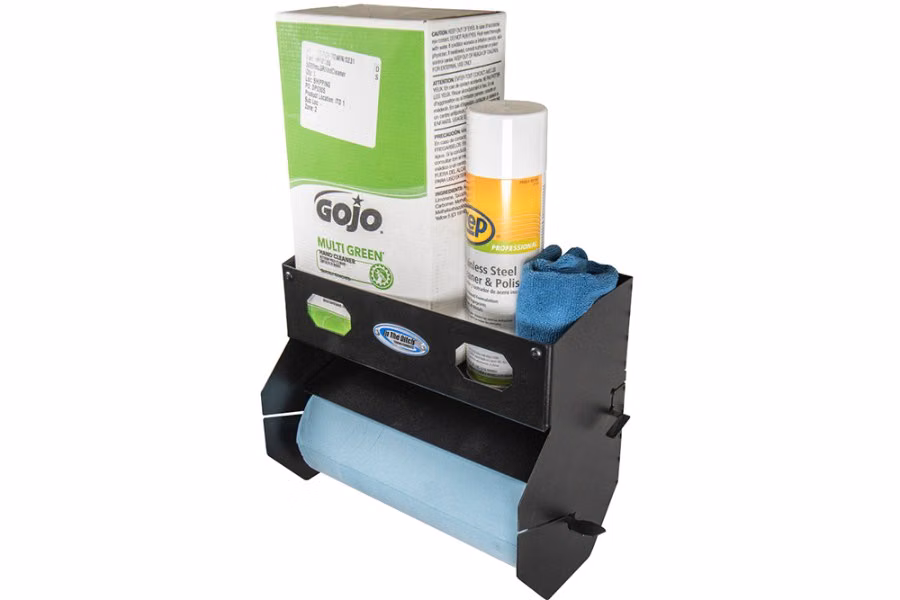 In The Ditch Paper Towel Rack with Shelf