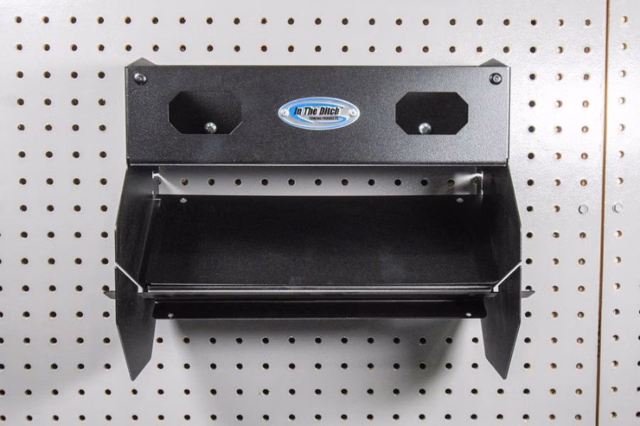 In The Ditch Paper Towel Rack with Shelf