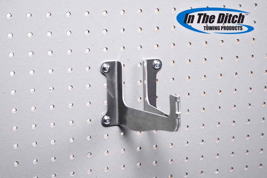 12842-in-the-ditch-4-hole-aluminum-wall-hooks-1.jpg In the Ditch 4-Hole Aluminum Wall Hooks