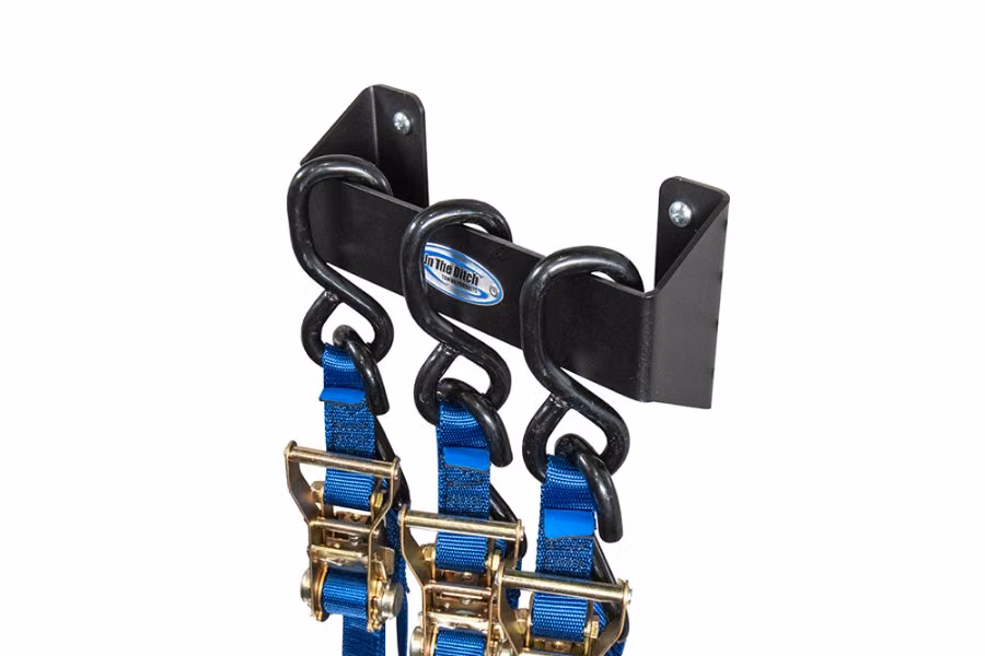 In The Ditch Tie Down Strap Hanger Rack
