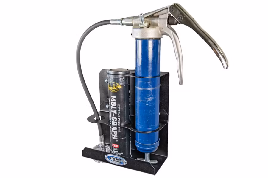 In The Ditch Grease Gun Holder Wall Mounted
