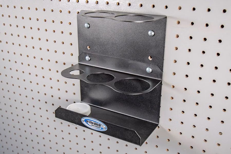 In The Ditch Grease Gun Holder Wall Mounted