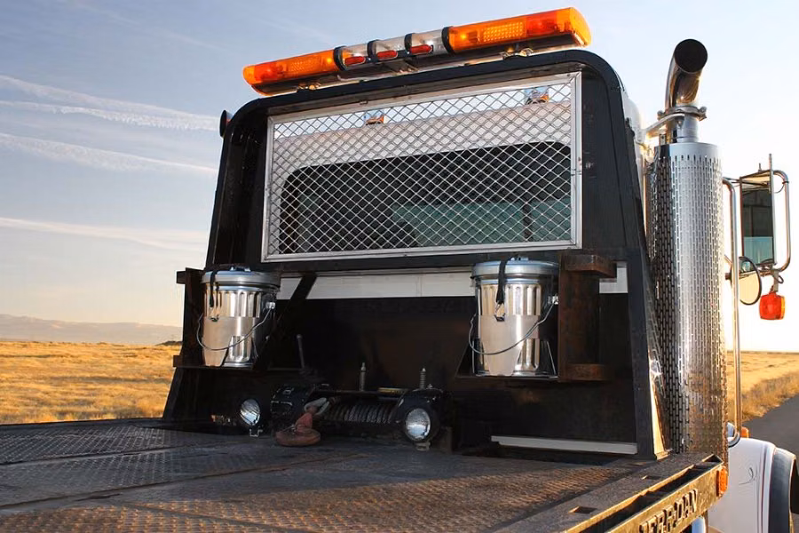 In The Ditch Aluminum Wrecker Trash Can Mounts