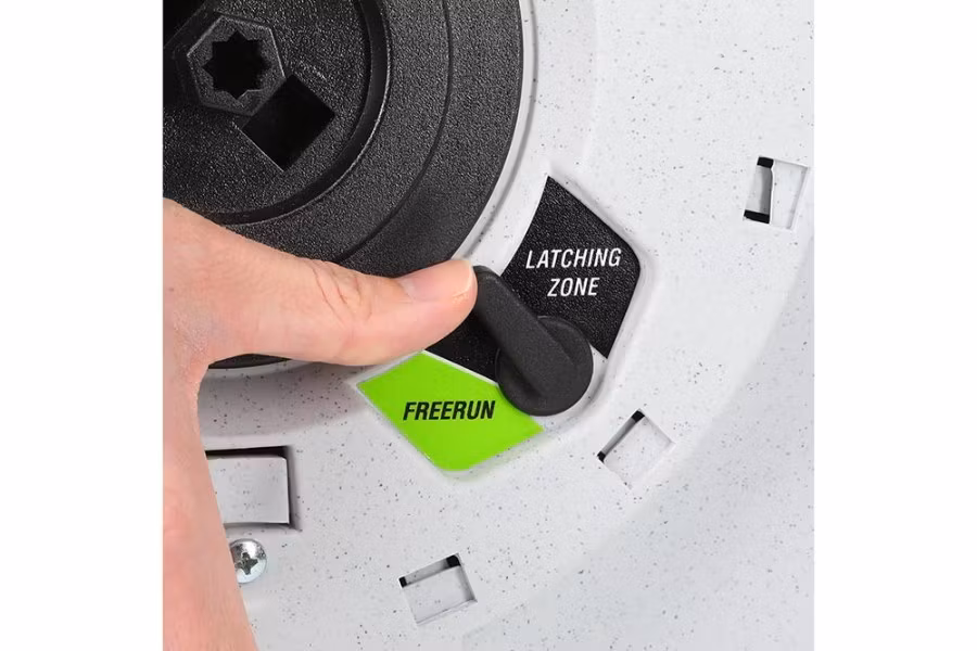 Flexzilla Pro Retractable Water Hose Reel with Levelwind Technology