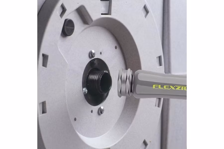 Flexzilla Pro Retractable Water Hose Reel with Levelwind Technology