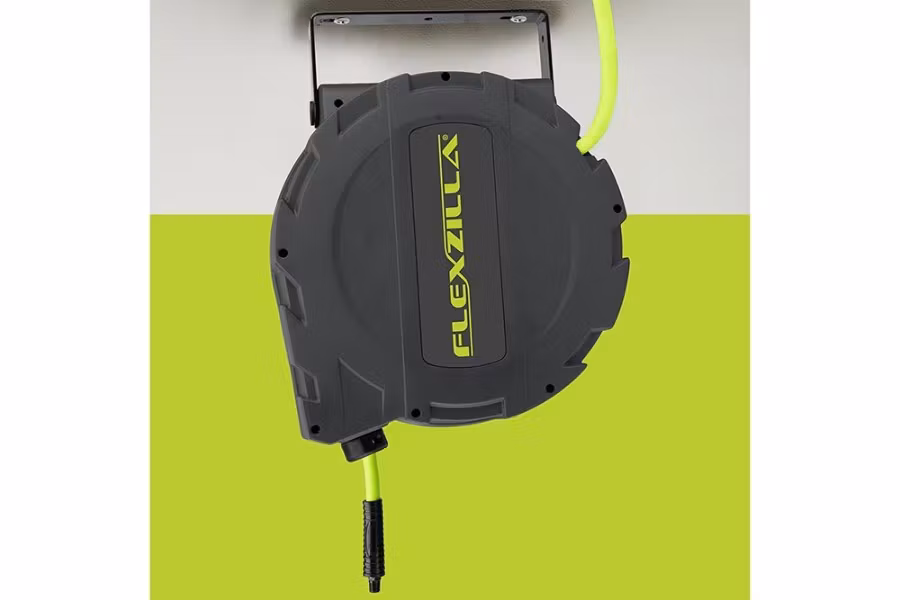 Flexzilla Enclosed Plastic Retractable Air Hose Reel