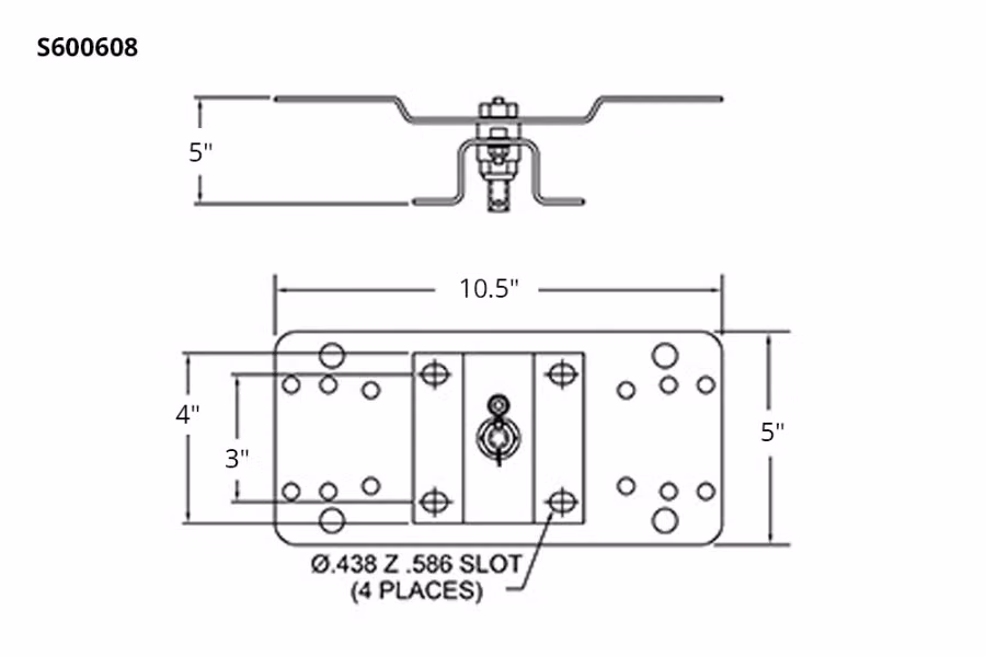 Reelcraft Pivot Base Bracket