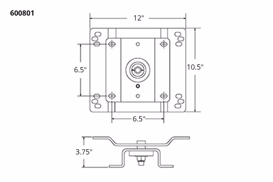 Reelcraft Pivot Base Bracket