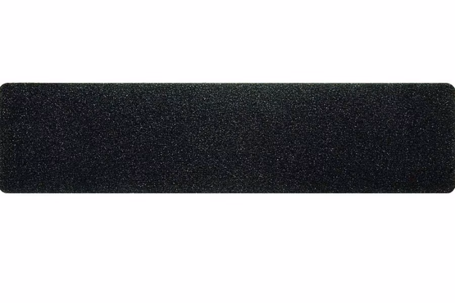 13055-heskins-black-safety-grit-tread-6-quot-w-x-24-quot-l-1.jpg Heskins Black Safety Grit Tread - 6"W x 24"L