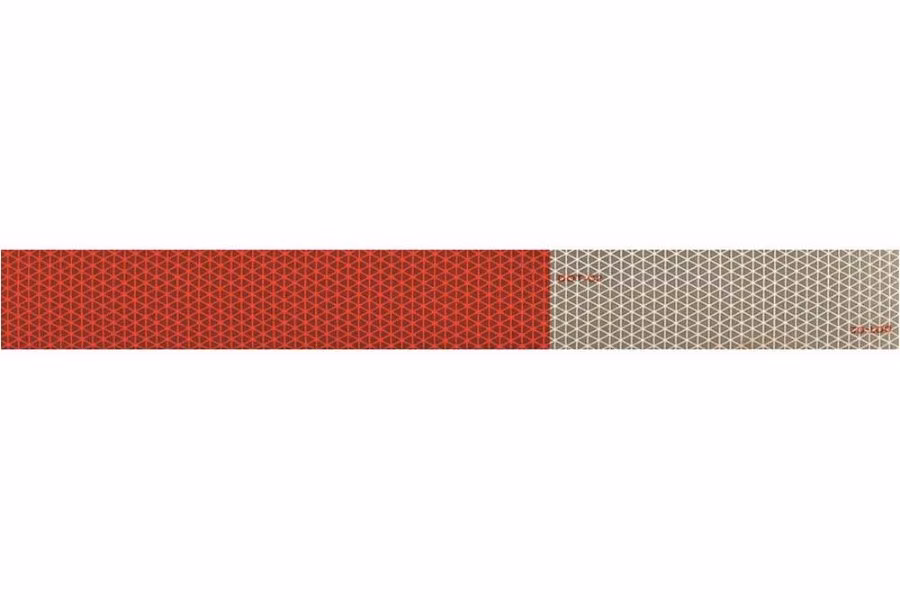 13068-oralite-daybright-red-white-conspicuity-tape-strip-1.jpg Oralite Daybright Red/White Conspicuity Tape Strip