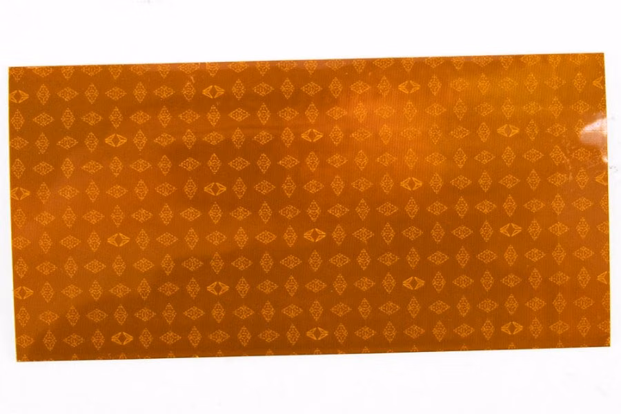 Oralite Amber Stick-on Reflector