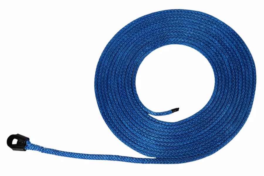 AmSteel-Blue Synthetic Winch Lines w/ Closed Thimble