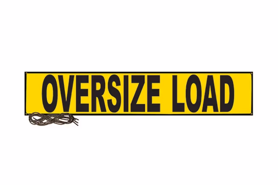 Ancra Wide/Oversize Load Banner