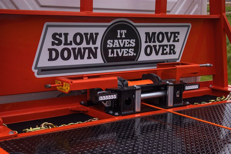Zip's Custom "Ditch Side" Winch Drum Release for Carriers