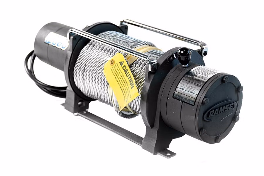 Ramsey Patriot Profile 12000 Electric Planetary Winch w/ Wireless Remote