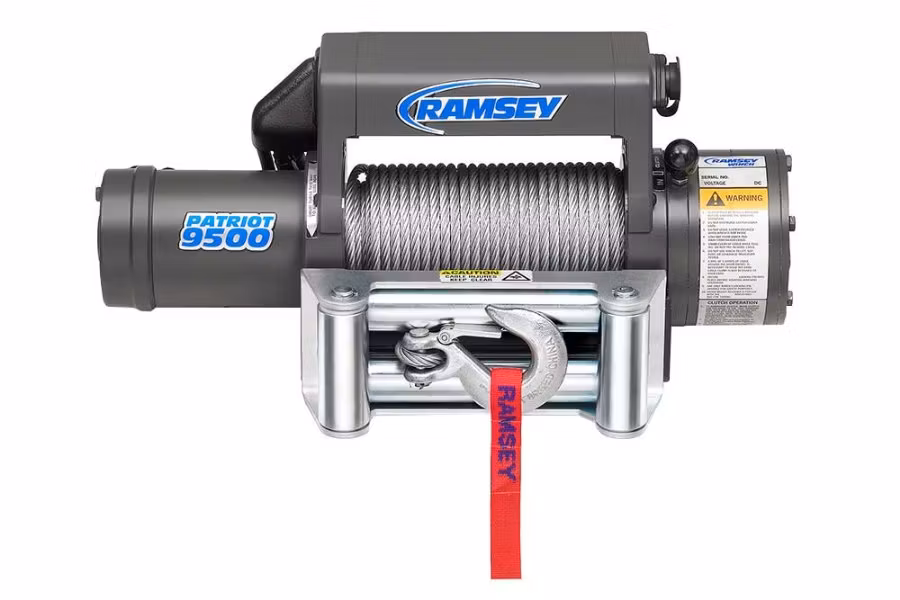 Ramsey Commercial-Grade 9500 Patriot 9,500 lb. 12V Electric Planetary Winch