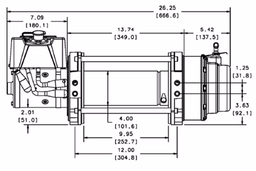 13758-warn-12-series-12-000-lb.-24v-electric-planetary-winch-1.jpg Warn 12 Series 12,000 lb. 24V Electric Planetary Winch