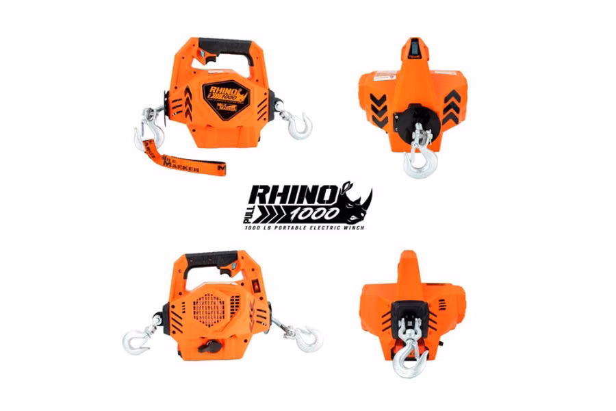 Mile Marker Rhino Pull 1000 Portable Electric Winch