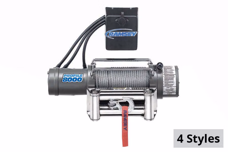 Ramsey Patriot Profile 8000R 8,000 lb. Electric Planetary Winch
