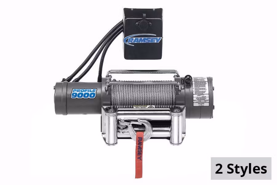 Ramsey Patriot Profile 9000 R 12V Winch