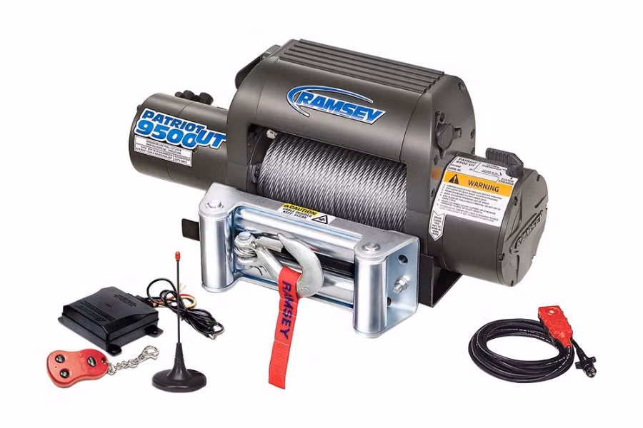Ramsey Patriot 9500UT 9,500 lb. 12V Electric Planetary Winch