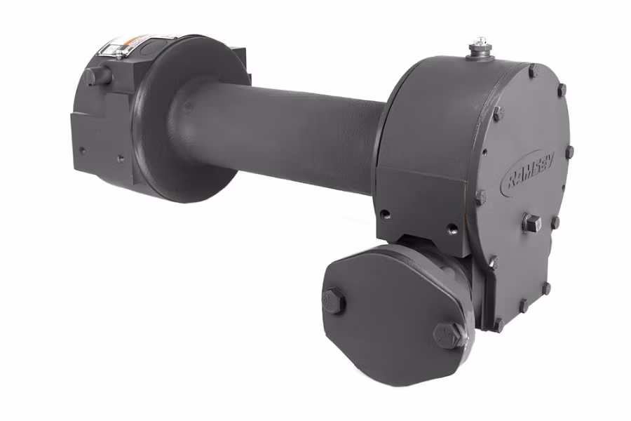 Ramsey H-246 8,000 lb. FOLS Square Drive Hydraulic Worm Winch - Winch Only