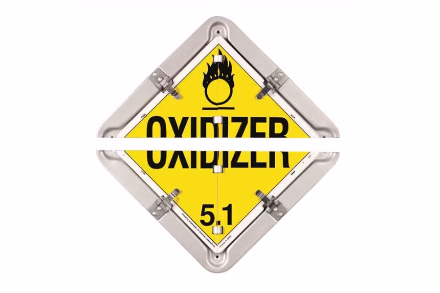 Brady Vehicle Placard Split Framed Flip File System