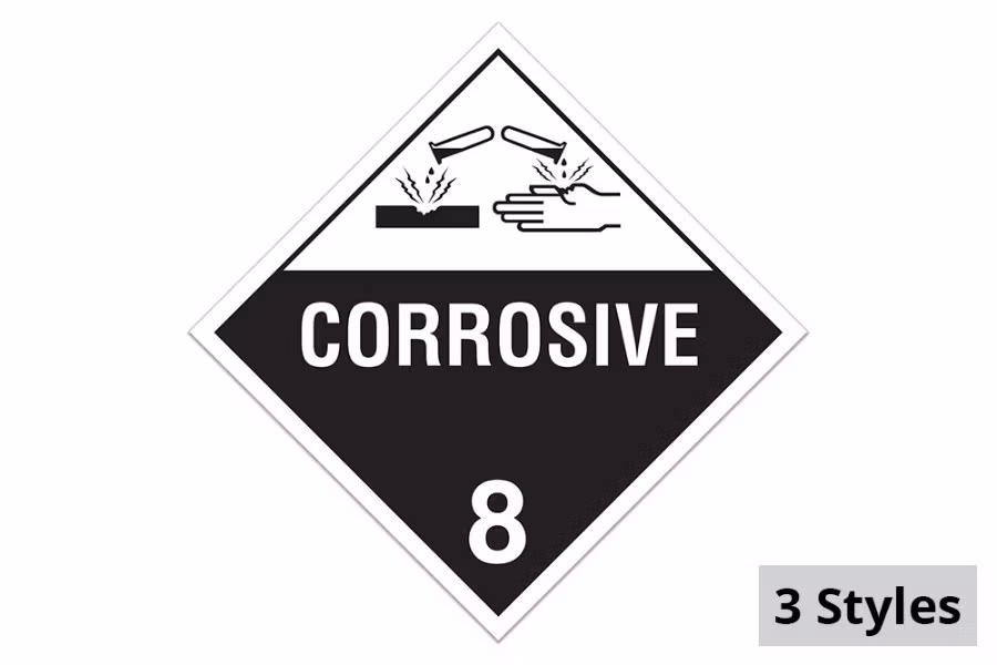 1428-incom-class-8-corrosives-placard-1.jpg INCOM Class 8 Corrosives Placard