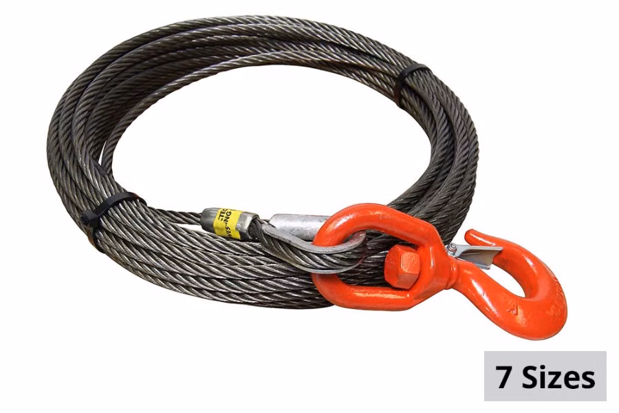 14638-all-grip-fiber-core-winch-cable-with-swivel-hook-1.jpg All-Grip Fiber Core Winch Cable with Swivel Hook